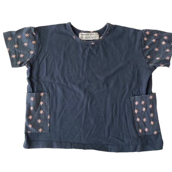 Sunshine Kids Co Celestial Stars T-Shirt Dress - Black - 1Y - Picture 1 of 7